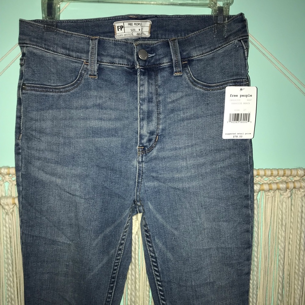 Free People blue jeans
